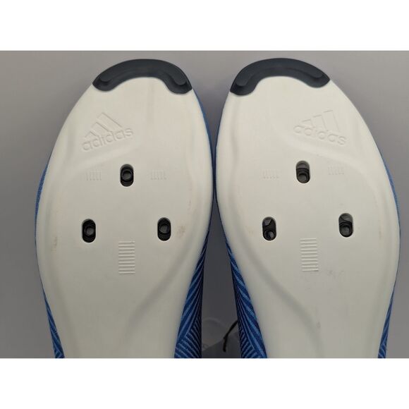 Adidas The Road Shoe Cycling Shoes Blue Men\'s Size 9 Women\'s Size 10